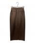 (im)perf. (インパーフ) Double Satin Long Skirt ブラウン サイズ:SIZE 36：18000円