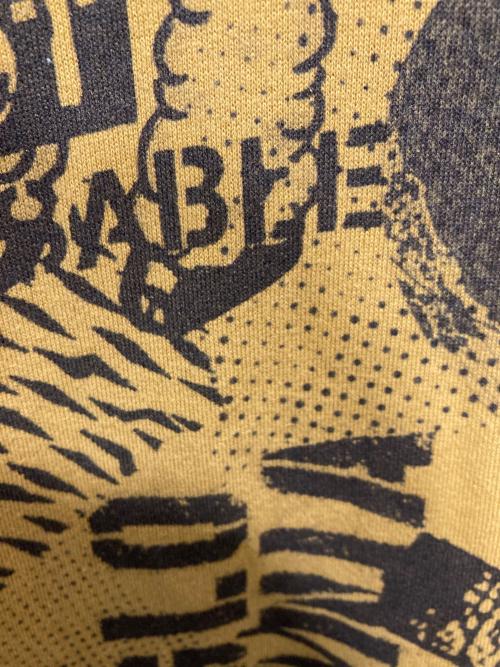 Vivienne Westwood ANGLOMANIA（ヴィヴィアンウエストウッドアングロマニア）Vivienne Westwood ANGLOMANIA (ヴィヴィアンウエストウッドアングロマニア) 総柄プリントパーカー イエロー サイズ:38の古着・服飾アイテム