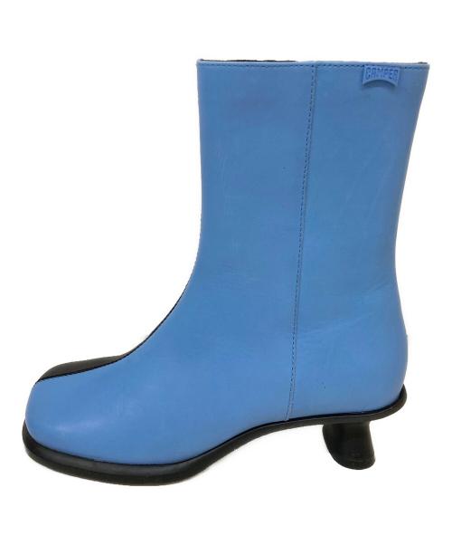 CAMPER（カンペール）CAMPER (カンペール) Twins Ankle Boots ブラック×ブルー サイズ:38の古着・服飾アイテム