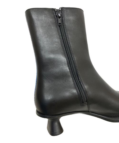 CAMPER（カンペール）CAMPER (カンペール) Twins Ankle Boots ブラック×ブルー サイズ:38の古着・服飾アイテム