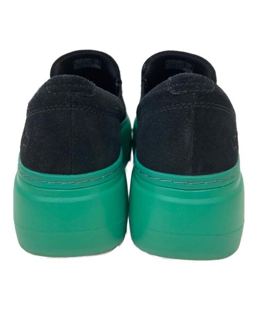 UGG（アグ）UGG (アグ) Marin Mega Slip On グリーン×ブラック サイズ:25の古着・服飾アイテム