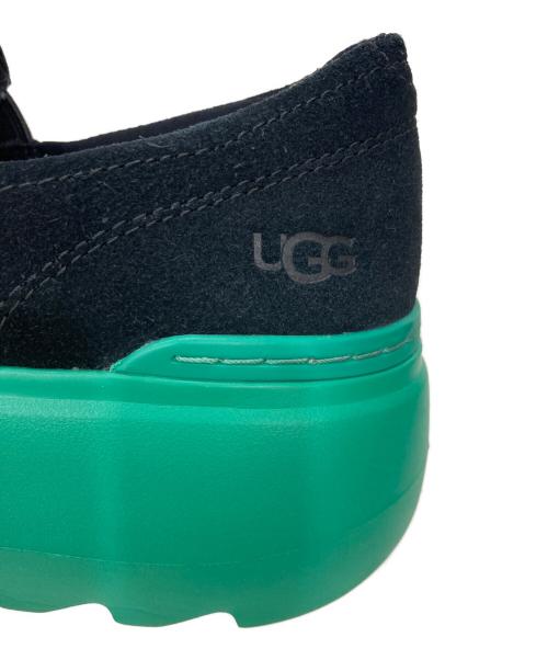 UGG（アグ）UGG (アグ) Marin Mega Slip On グリーン×ブラック サイズ:25の古着・服飾アイテム