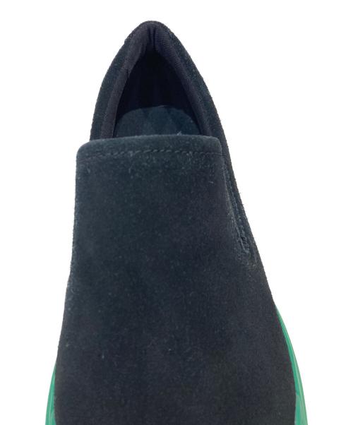 UGG（アグ）UGG (アグ) Marin Mega Slip On グリーン×ブラック サイズ:25の古着・服飾アイテム