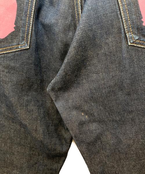 A BATHING APE（アベイシングエイプ）A BATHING APE (アベイシングエイプ) APE HEAD DENIM パンツ インディゴ サイズ:Ｌの古着・服飾アイテム