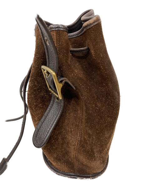 COACH（コーチ）COACH (コーチ) スウェードショルダーバッグ ブラウン サイズ:表記無しの古着・服飾アイテム