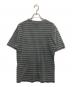 bitch skateboards (ビッチスケートボード) ボーダーTシャツ グレー サイズ:M/M(38-40)：5000円