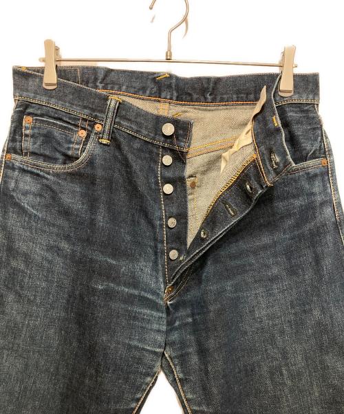 EVISU（エヴィス）EVISU (エヴィス) カモメペイントデニムパンツ インディゴ サイズ:W33の古着・服飾アイテム