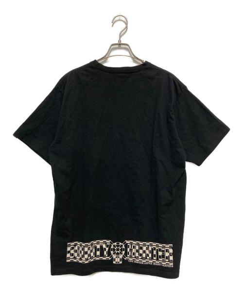 BOUNTY HUNTER（バウンティハンター）BOUNTY HUNTER (バウンティハンター) プリントTシャツ ブラック サイズ:Lの古着・服飾アイテム