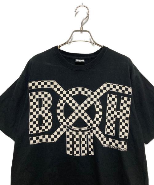 BOUNTY HUNTER（バウンティハンター）BOUNTY HUNTER (バウンティハンター) プリントTシャツ ブラック サイズ:Lの古着・服飾アイテム