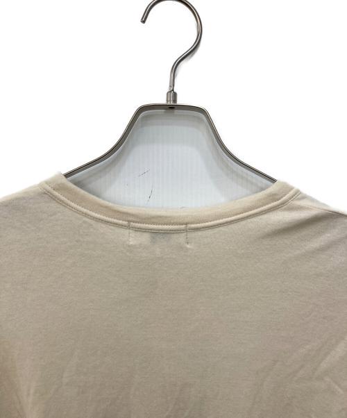 Yohji Yamamoto pour homme（ヨウジヤマモト プールオム）Yohji Yamamoto pour homme (ヨウジヤマモト プールオム) ヘンリーネックカットソー ベージュ サイズ:SIZE 3の古着・服飾アイテム