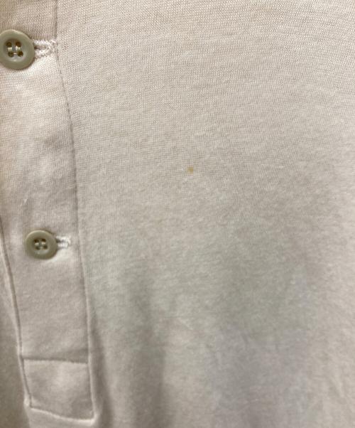Yohji Yamamoto pour homme（ヨウジヤマモト プールオム）Yohji Yamamoto pour homme (ヨウジヤマモト プールオム) ヘンリーネックカットソー ベージュ サイズ:SIZE 3の古着・服飾アイテム