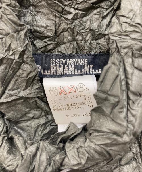 ISSEY MIYAKE PERMANENTE（イッセイミヤケ ペルマネンテ）ISSEY MIYAKE PERMANENTE (イッセイミヤケ ペルマネンテ) シワ加工ベスト グレー サイズ:Ｍの古着・服飾アイテム