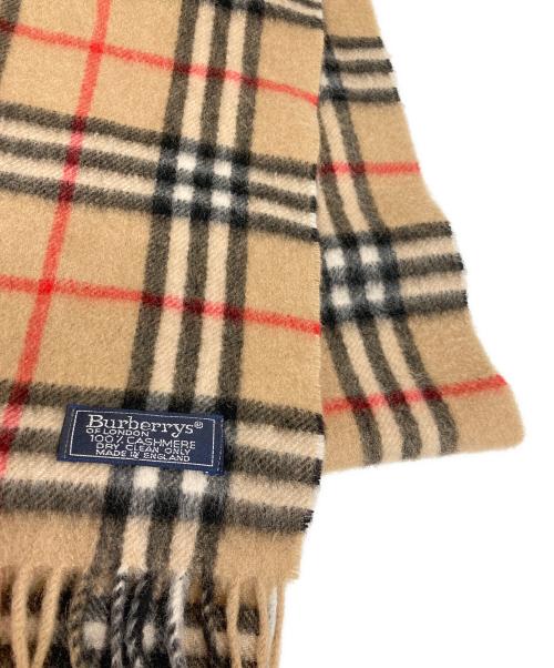 Burberry's（バーバリーズ）Burberry's (バーバリーズ) ノヴァチェックカシミヤストール ベージュの古着・服飾アイテム