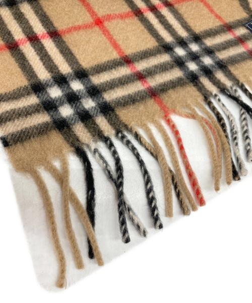 Burberry's（バーバリーズ）Burberry's (バーバリーズ) ノヴァチェックカシミヤストール ベージュの古着・服飾アイテム
