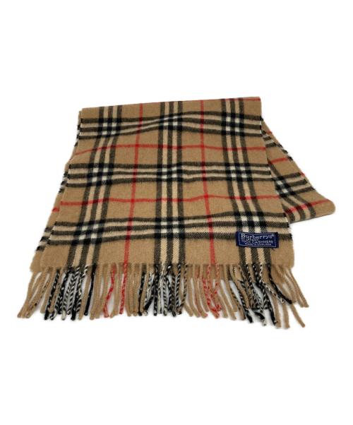 Burberry's（バーバリーズ）Burberry's (バーバリーズ) ノヴァチェックカシミヤストール ベージュの古着・服飾アイテム
