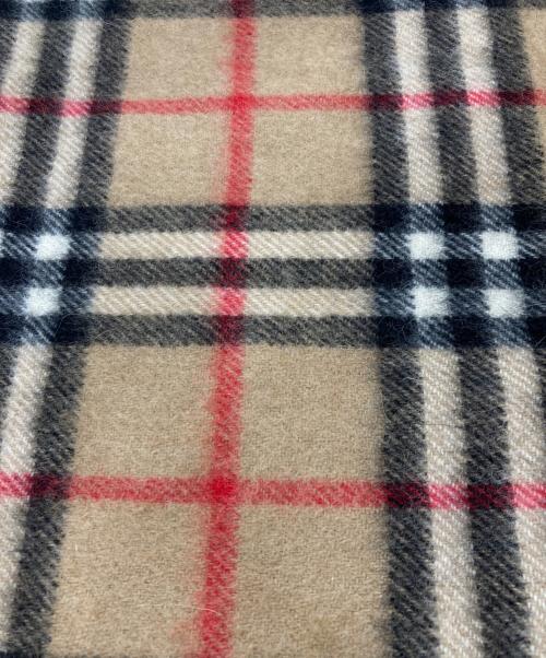 Burberry's（バーバリーズ）Burberry's (バーバリーズ) ノヴァチェックカシミヤストール ベージュの古着・服飾アイテム