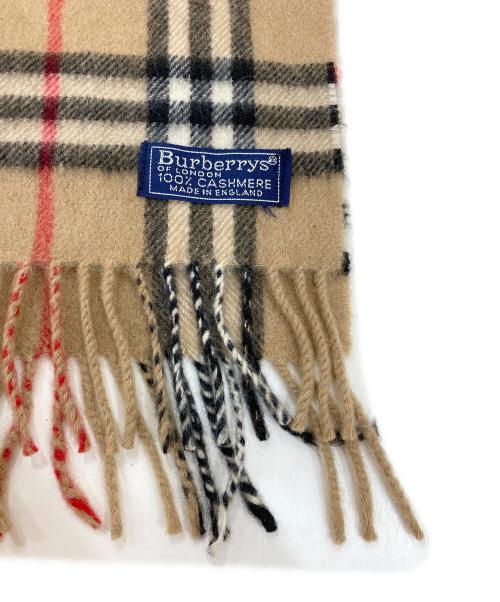Burberry's（バーバリーズ）Burberry's (バーバリーズ) ノヴァチェックカシミヤストール ベージュの古着・服飾アイテム