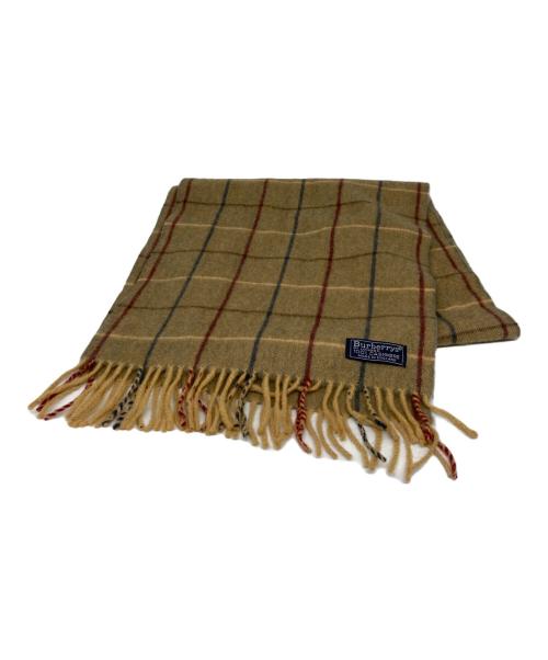 Burberry's（バーバリーズ）Burberry's (バーバリーズ) カシミヤマフラー ベージュの古着・服飾アイテム