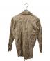ISSEY MIYAKE (イッセイミヤケ) シワ加工シャツ ベージュ サイズ:Ｍ：15000円