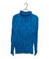 ISSEY MIYAKE PERMANENTE (イッセイミヤケ ペルマネンテ) シワ加工プリーツカットソー ブルー サイズ:M：12000円