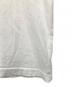 中古・古着 BALENCIAGA (バレンシアガ) スモールロゴオーバーサイズtシャツ ホワイト サイズ:Ｓ：6000円