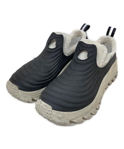 MONCLER（モンクレール）MONCLER (モンクレール) AQUA ラバームートン切替ブーツ ホワイト×ブラック サイズ:SIZE 40の古着・服飾アイテム