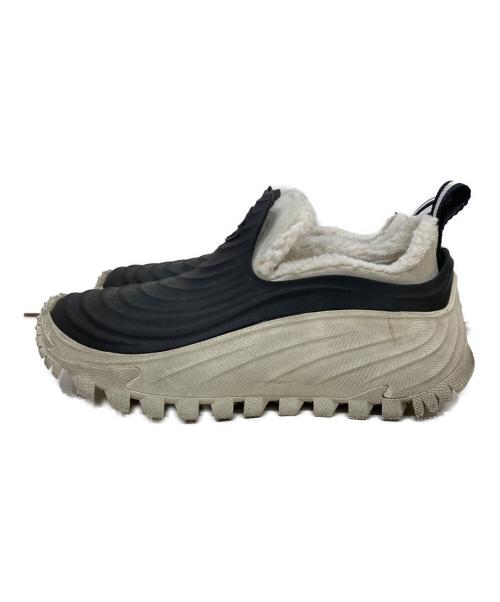 MONCLER（モンクレール）MONCLER (モンクレール) AQUA ラバームートン切替ブーツ ホワイト×ブラック サイズ:SIZE 40の古着・服飾アイテム