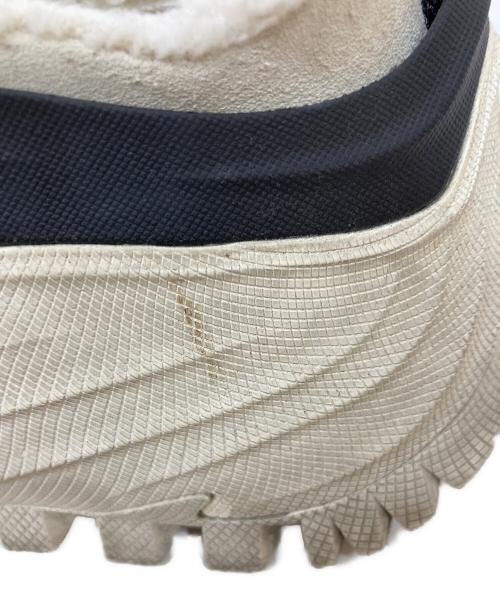 MONCLER（モンクレール）MONCLER (モンクレール) AQUA ラバームートン切替ブーツ ホワイト×ブラック サイズ:SIZE 40の古着・服飾アイテム