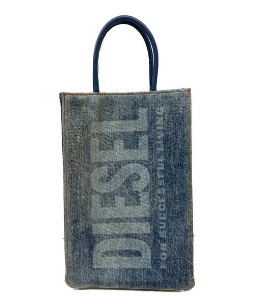 DIESEL（ディーゼル）DIESEL (ディーゼル) DSL SHOPPER L FD BAG インディゴの古着・服飾アイテム