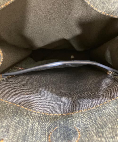 DIESEL（ディーゼル）DIESEL (ディーゼル) DSL SHOPPER L FD BAG インディゴの古着・服飾アイテム
