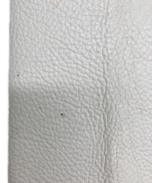 BALENCIAGA（バレンシアガ）BALENCIAGA (バレンシアガ) North South Leather Shopping Tote Bag Medium ホワイト サイズ:FREEの古着・服飾アイテム