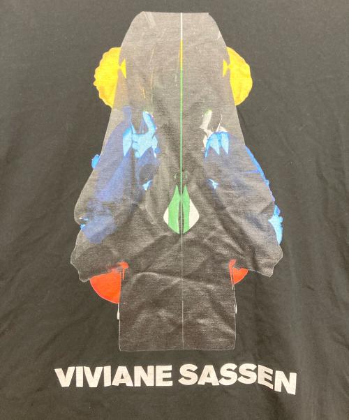 RAINMAKER（レインメーカー）RAINMAKER (レインメーカー) VIVIANE SASSEN T-SHIRT ブラック サイズ:4〈46〉の古着・服飾アイテム