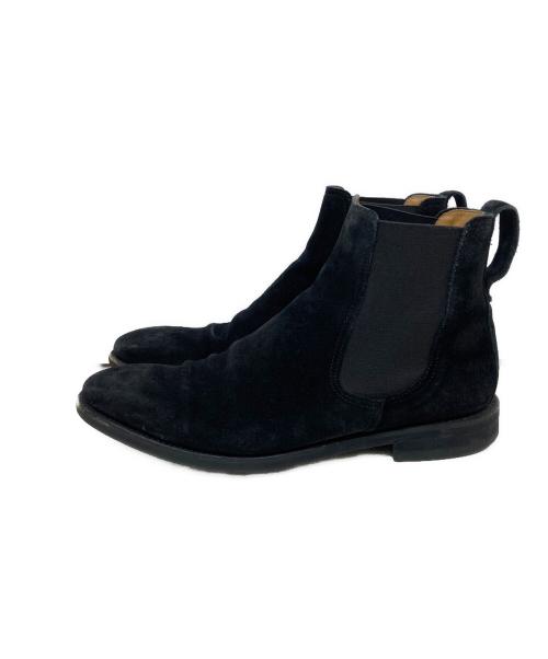 berwick（バーウィック）berwick (バーウィック) スウェードサイドゴアブーツ ブラック サイズ:SIZE 7の古着・服飾アイテム