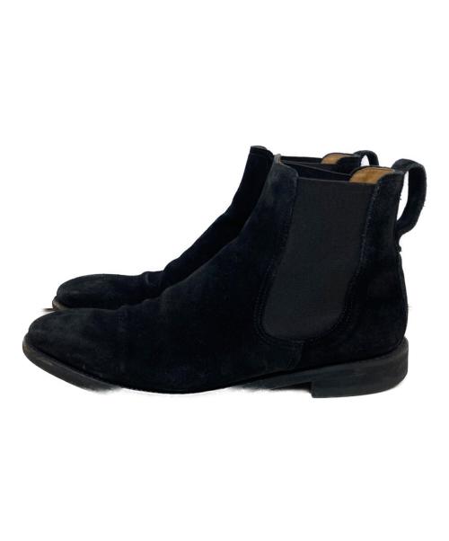 berwick（バーウィック）berwick (バーウィック) スウェードサイドゴアブーツ ブラック サイズ:SIZE 7の古着・服飾アイテム