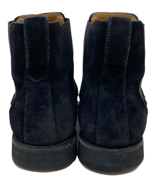 berwick（バーウィック）berwick (バーウィック) スウェードサイドゴアブーツ ブラック サイズ:SIZE 7の古着・服飾アイテム