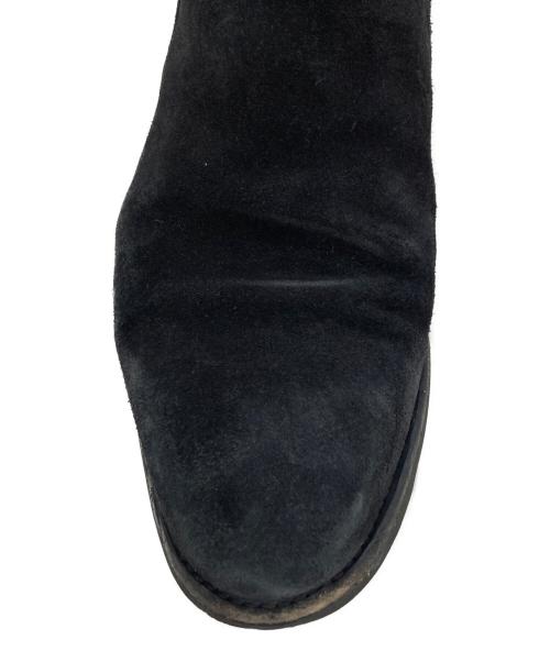 berwick（バーウィック）berwick (バーウィック) スウェードサイドゴアブーツ ブラック サイズ:SIZE 7の古着・服飾アイテム