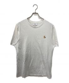 maison kitsune（メゾンキツネ）の古着「CHILLAX FOX PATCH REGULAR TEE SHIRT」｜ホワイト