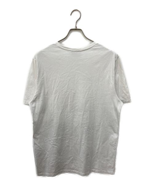 maison kitsune（メゾンキツネ）maison kitsune (メゾンキツネ) CHILLAX FOX PATCH REGULAR TEE SHIRT ホワイト サイズ:XLの古着・服飾アイテム