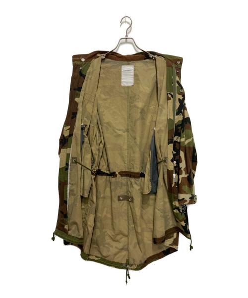 PHENOMENON（フェノメノン）PHENOMENON (フェノメノン) カモ柄モッズコート カーキ サイズ:40/Lの古着・服飾アイテム