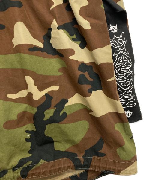 PHENOMENON（フェノメノン）PHENOMENON (フェノメノン) カモ柄モッズコート カーキ サイズ:40/Lの古着・服飾アイテム