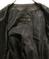 中古・古着 BALMAIN (バルマン) H&M (エイチアンドエム) レザージャケット ブラック サイズ:48：35000円