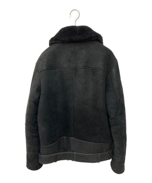 ALL SAINTS（オールセインツ）ALL SAINTS (オールセインツ) ムートンジャケット ブラック サイズ:Ｍの古着・服飾アイテム