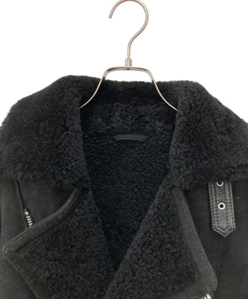 ALL SAINTS（オールセインツ）ALL SAINTS (オールセインツ) ムートンジャケット ブラック サイズ:Ｍの古着・服飾アイテム
