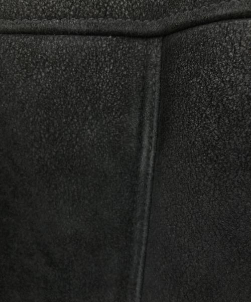 ALL SAINTS（オールセインツ）ALL SAINTS (オールセインツ) ムートンジャケット ブラック サイズ:Ｍの古着・服飾アイテム