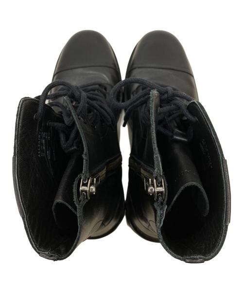 ALL SAINTS（オールセインツ）ALL SAINTS (オールセインツ) HANK LEATHER BOOTS ブラック サイズ:27の古着・服飾アイテム