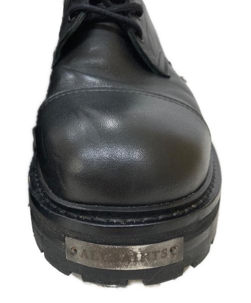 ALL SAINTS（オールセインツ）ALL SAINTS (オールセインツ) HANK LEATHER BOOTS ブラック サイズ:27の古着・服飾アイテム