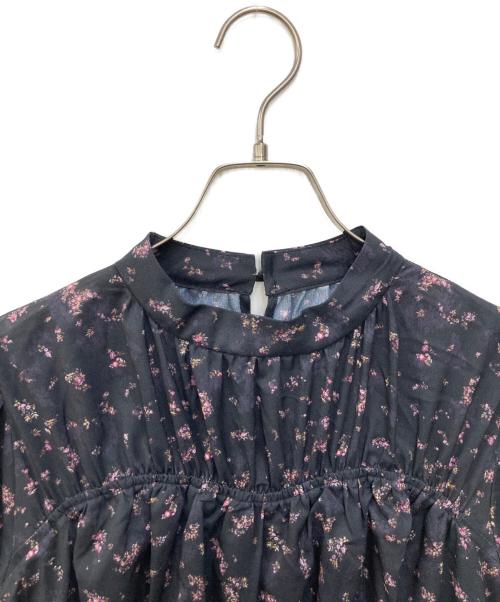 HER LIP TO（ハーリップトゥ）HER LIP TO (ハーリップトゥ) Autumn Floral Tiered Long Dress ブラック サイズ:Ｍ 未使用品の古着・服飾アイテム