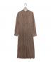 HER LIP TO (ハーリップトゥ) Viola Bow Pleated Dress ピンク サイズ:M：10000円