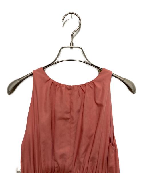 HER LIP TO（ハーリップトゥ）HER LIP TO (ハーリップトゥ) Riviera Bow Tiered Long Dress ピンク サイズ:Ｓ 未使用品の古着・服飾アイテム