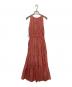 HER LIP TO (ハーリップトゥ) Riviera Bow Tiered Long Dress ピンク サイズ:Ｓ 未使用品：10000円